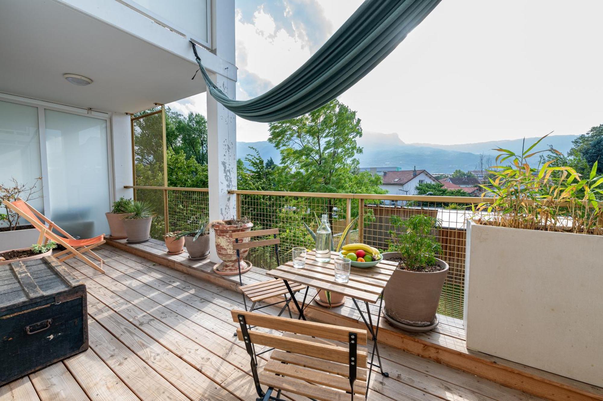 Calme Et Verdure: Vue Montagne - Terrasse - Wifi Grenoble Ngoại thất bức ảnh